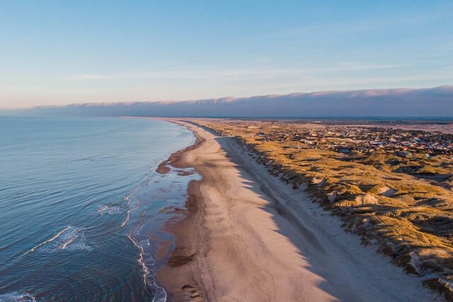 Photo d'une plage au Danemark